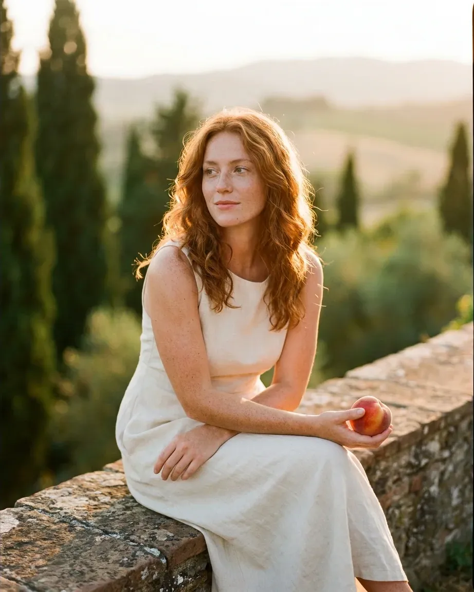Tuscan portrait by Nano Banana Pro